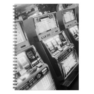 Carnet États-Unis, Nevada, Las Vegas: machines à sous de