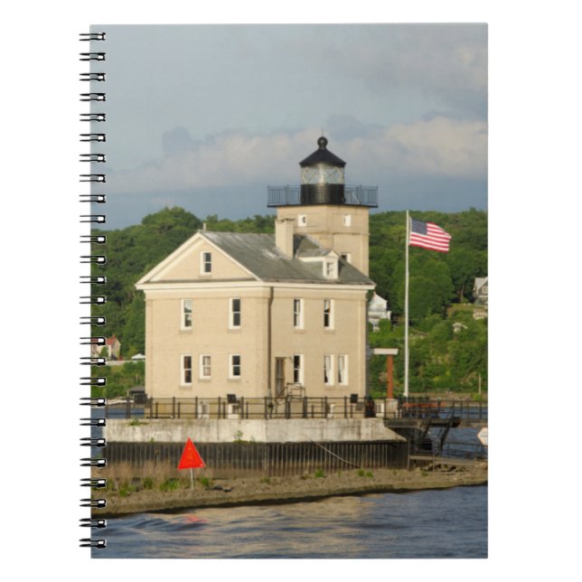 Carnet États-Unis, New York, Kingston, Hudson River. Rond (Devant)