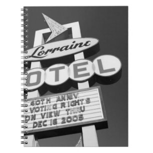 Carnet États-Unis, Tennessee, Memphis,Droits civiques nat