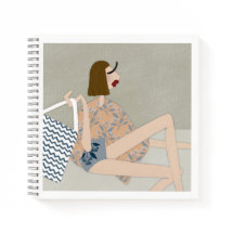 Été Plage Babe Illustration de mode
