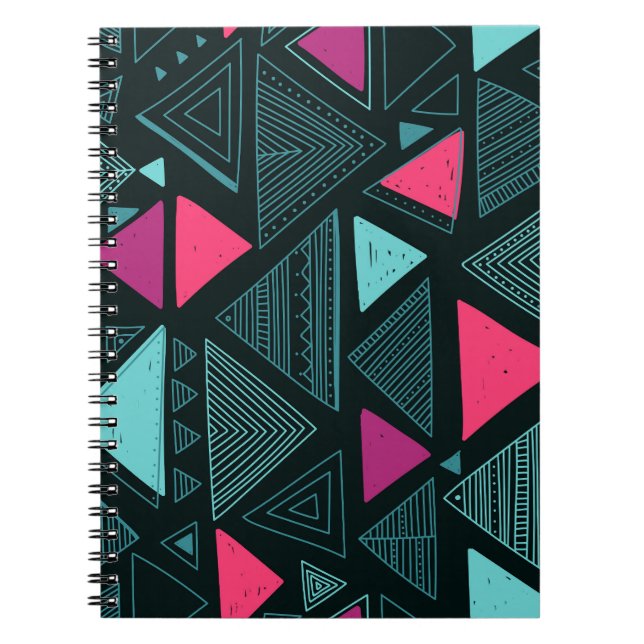 Carnet Ethnic Tribal Boho : Doodle Vintage. (Devant)