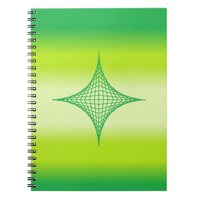 Carnet Étoile verte (Devant)