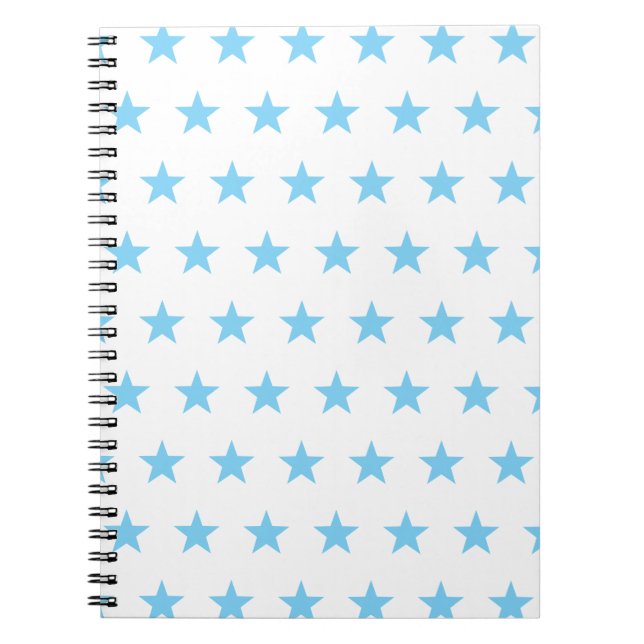 Carnet Étoiles bleues (Devant)