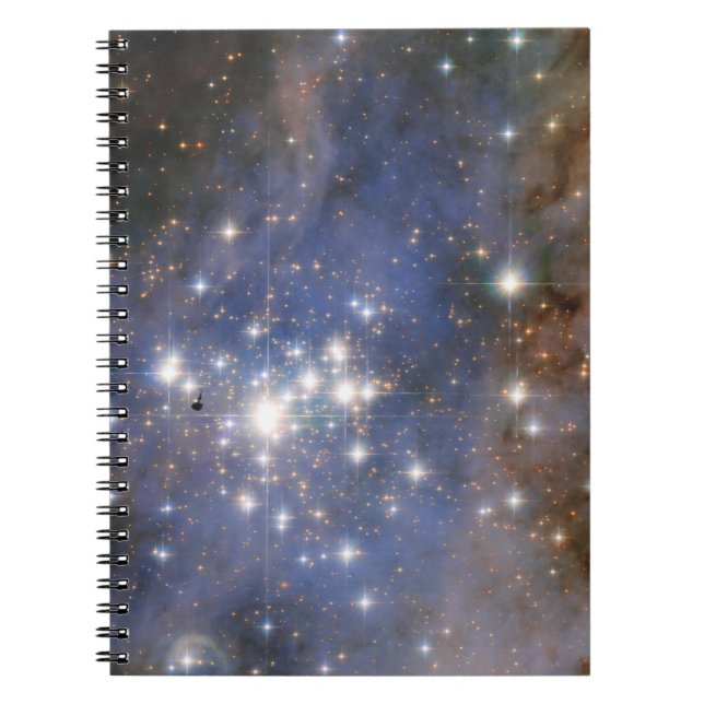 Carnet Étoiles de diamant en Carina Nebula Hubble Space (Devant)