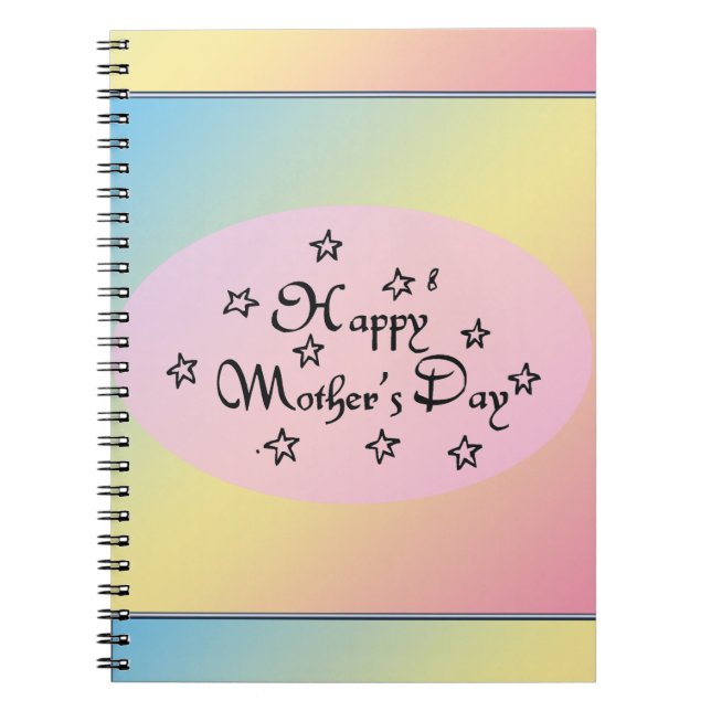 Carnet Étoiles de la Fête des mères - (Devant)
