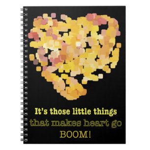 Carnet Être en amour citation : Ce sont ces petites chose