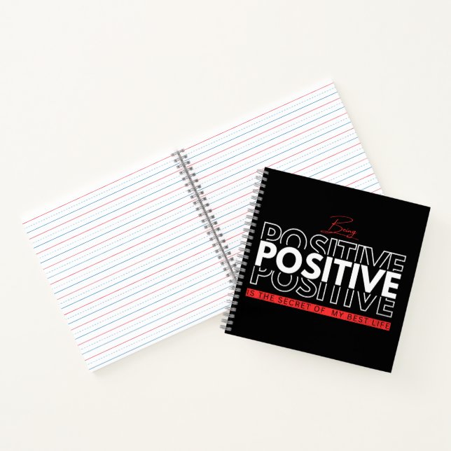 Carnet Être positif (Intérieur)