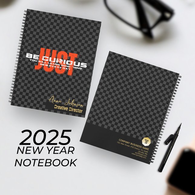 Carnet "Être simplement curieux" Entreprise motivante et  (Créateur téléchargé)