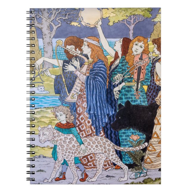 Carnet Eugene Grasset - Panneau décoratif Harmony (Devant)