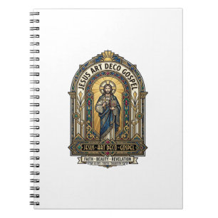 Carnet Évangile Jésus Art Déco Jésus Foi Chrétienne Art D