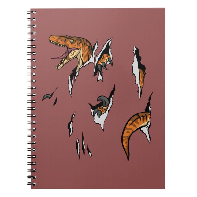 Carnet Évasion de vélociraptor (Devant)