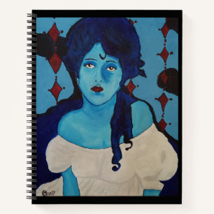 Carnet Evelyn Blue