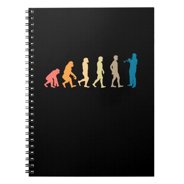 Carnet Évolution de la trompette (Devant)