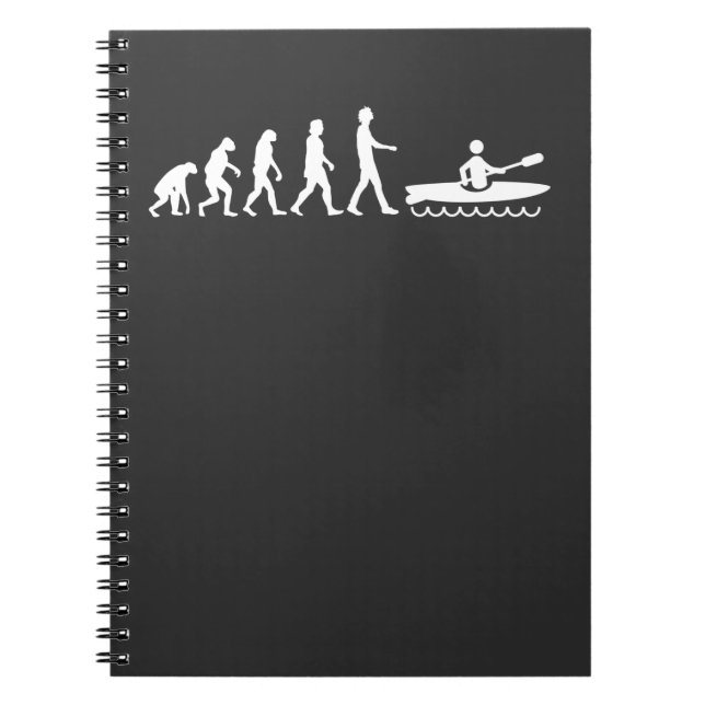 Carnet Évolution du kayak (Devant)