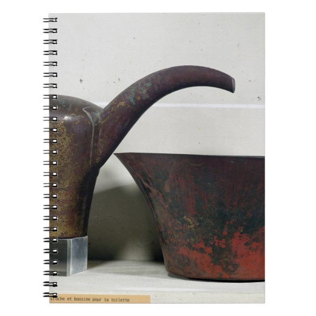 Carnet Ewer et bassin (cuivre) (Devant)