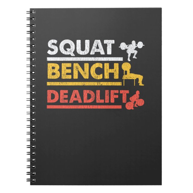 Carnet Exercice De Gymnastique Levant De Force Banc De Sq (Devant)