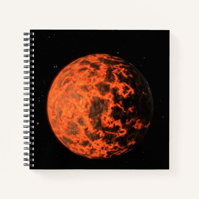 Carnet Exoplanet Ucf-1.01 Orbitant Une Étoile Appelée Gj  (Devant)