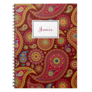Carnet Exotique Paisley
