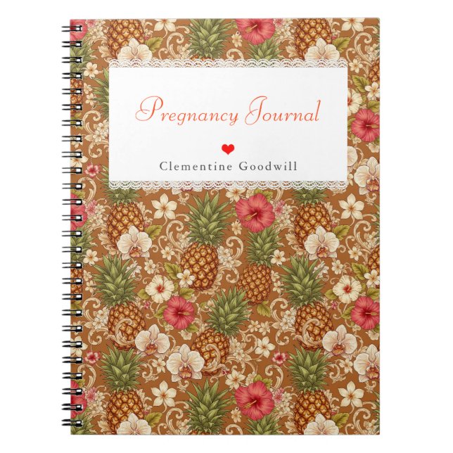 Carnet Expectant Mère Cadeau Planificateur de grossesse p (Devant)