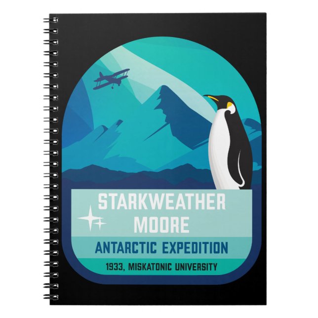 Carnet Expédition Antarctique Starkweather-Moore (Devant)