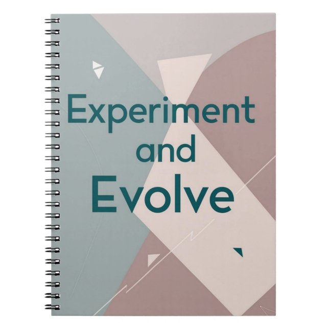 Carnet Expérimentez et évoluez (Devant)