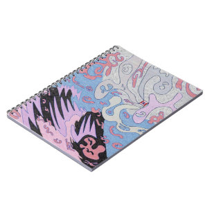 Carnet "Explosion dans l'espace" Art Abstrait