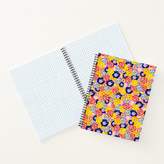 Carnet Explosion florale (Intérieur)