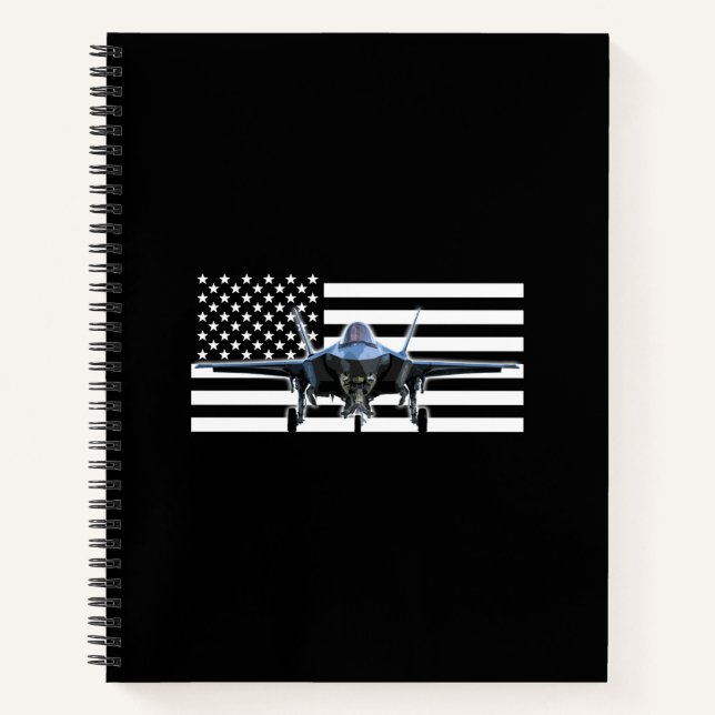 Carnet F-35 (Drapeau noir) (Devant)