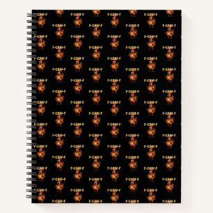 Carnet F Caw F Blague de poulet drôle Humour noir Sarcasm