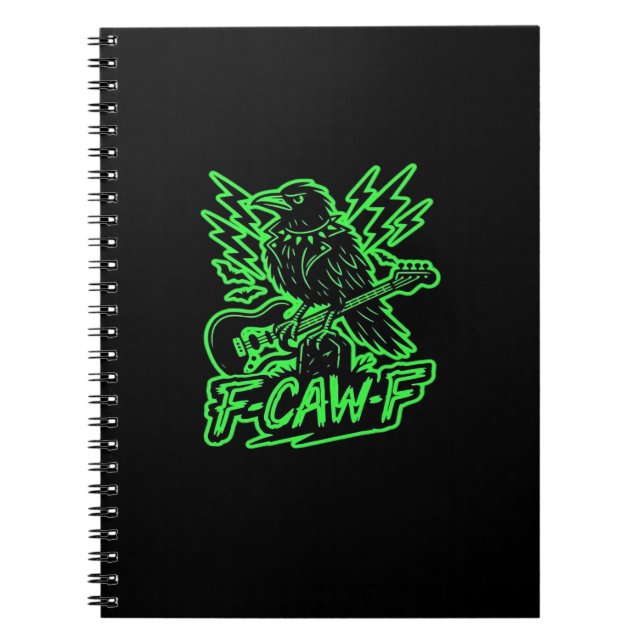 Carnet F-Caw-F Chicken Classic Minimal Clean (Devant)