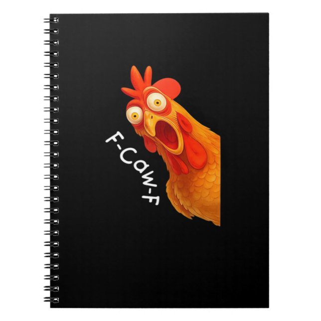 Carnet F-Caw-F Chicken Essential Minimal Clean (Devant)