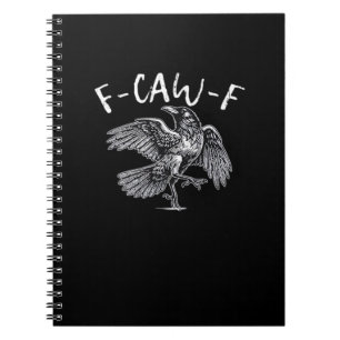Carnet F-Caw-F Crow Retro Classique