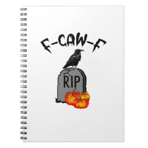 Carnet F Caw F Crow Rétro Cool