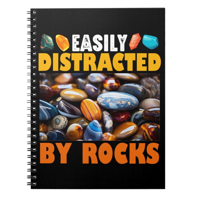 Carnet Facilement Distrait Par Les Rochers (Devant)