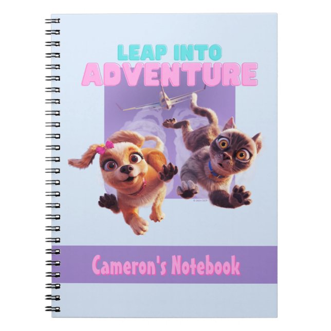 Carnet Faire un bond dans l'aventure (Devant)