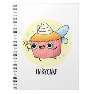 Carnet Fairy Cake Funny Cupcake Pun