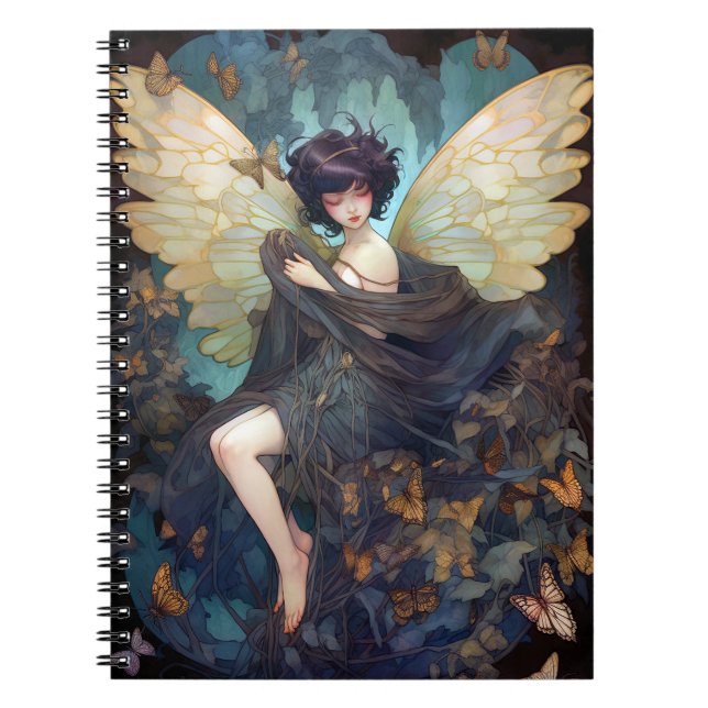 Carnet Fairy Girl'Imaginaire Art (Devant)