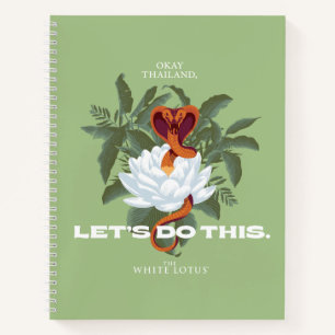 Carnet "Faisons ça" Cobra - Le Lotus Blanc