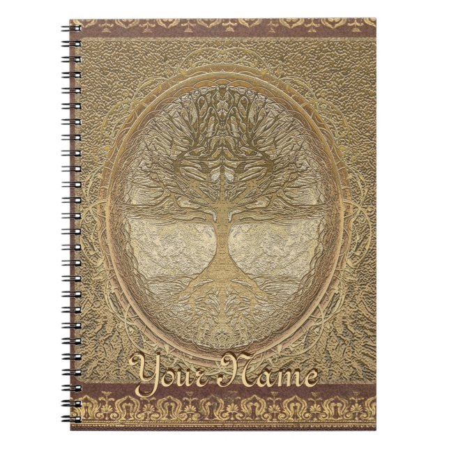 Carnet fait sur commande d'arbre (Devant)