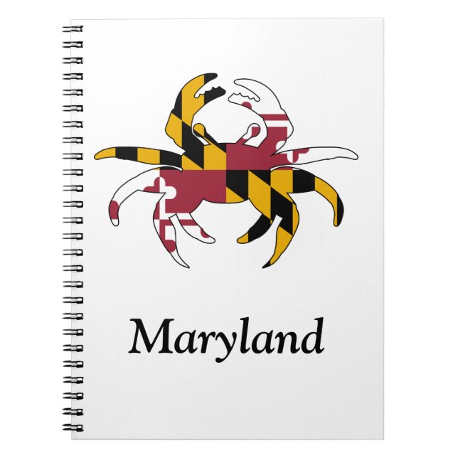 Carnet fait sur commande de crabe du Maryland (Devant)