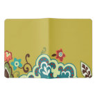 Carnet fait sur commande de fleurs jaunes - extra