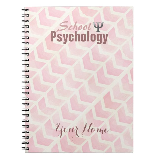Carnet fait sur commande de psychologie d'école (Devant)