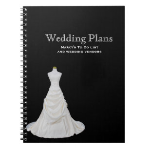Carnet fait sur commande de wedding planner