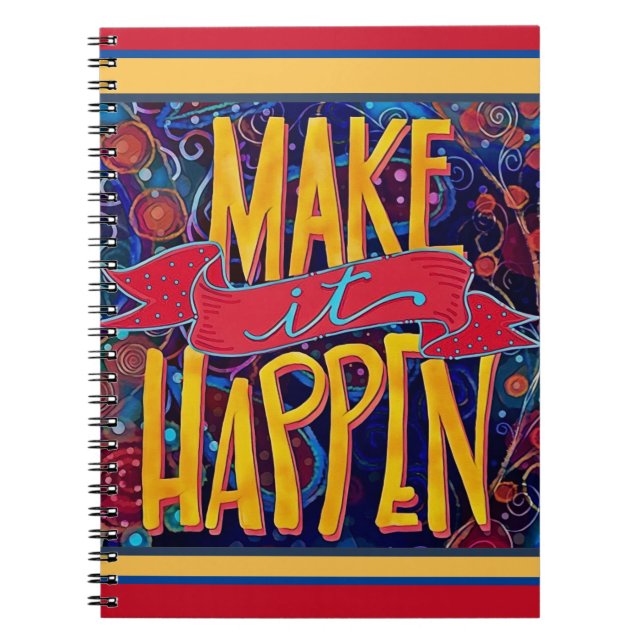 Carnet Faites-le se divertir Inspiriity Encouragement (Devant)