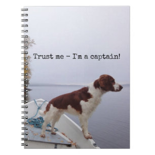 Carnet Faites-moi confiance Je suis Capitaine