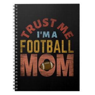 CARNET FAITES MOI CONFIANCE JE SUIS UNE MAMAN DE FOOTBALL