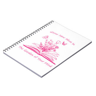 Carnet Faites pousser de nouvelles idées dans le jardin d