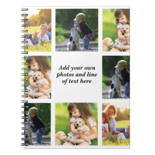 Carnet Faites votre propre collage photo et texte