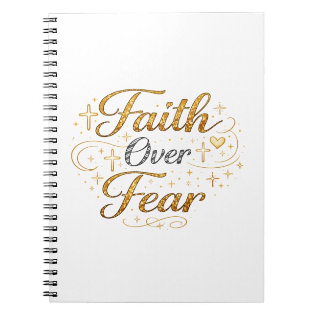 Carnet Faith over fear (Devant)