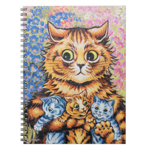 Carnet Famille Cat   Louis Wain  